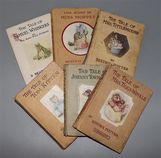 Beatrix Potter, 6 vols.